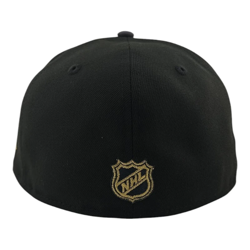 Vegas Golden Knights Black and Graphite Est. 2017 Patch Icy Blue UV NHL New Era 59FIFTY Fitted Hat