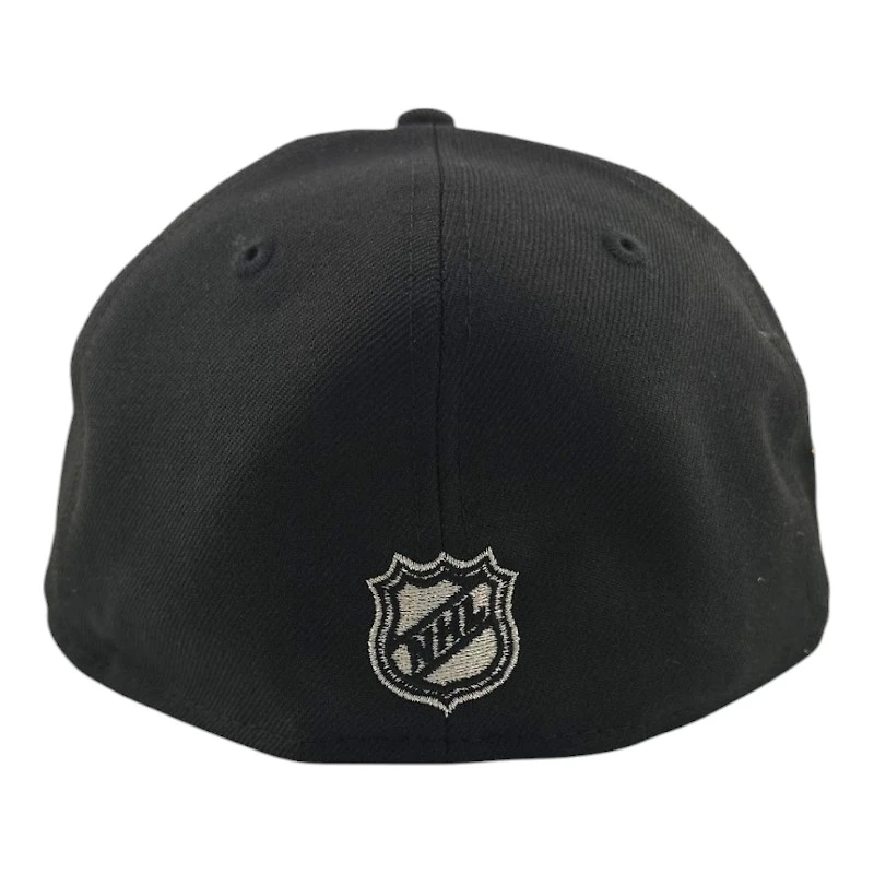 Los Angeles Kings Black 2002 NHL All Star Game Patch Icy Blue UV New Era 59FIFTY Fitted Hat
