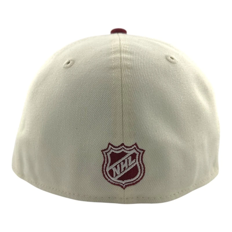 Colorado Avalanche Chrome and Maroon 2001 NHL All Star Game Patch Icy Blue UV New Era 59FIFTY Fitted Hat
