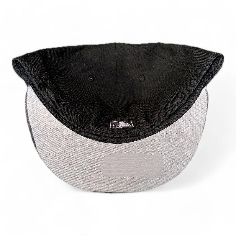 Florida Marlins Black and Camo Gray UV New Era 59FIFTY Fitted Hat