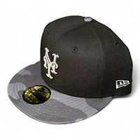 New York Mets Black and Camo Gray UV Era 59FIFTY Fitted Hat