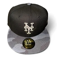 New York Mets Black and Camo Gray UV Era 59FIFTY Fitted Hat