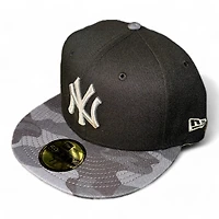 New York Yankees Black and Camo Gray UV Era 59FIFTY Fitted Hat