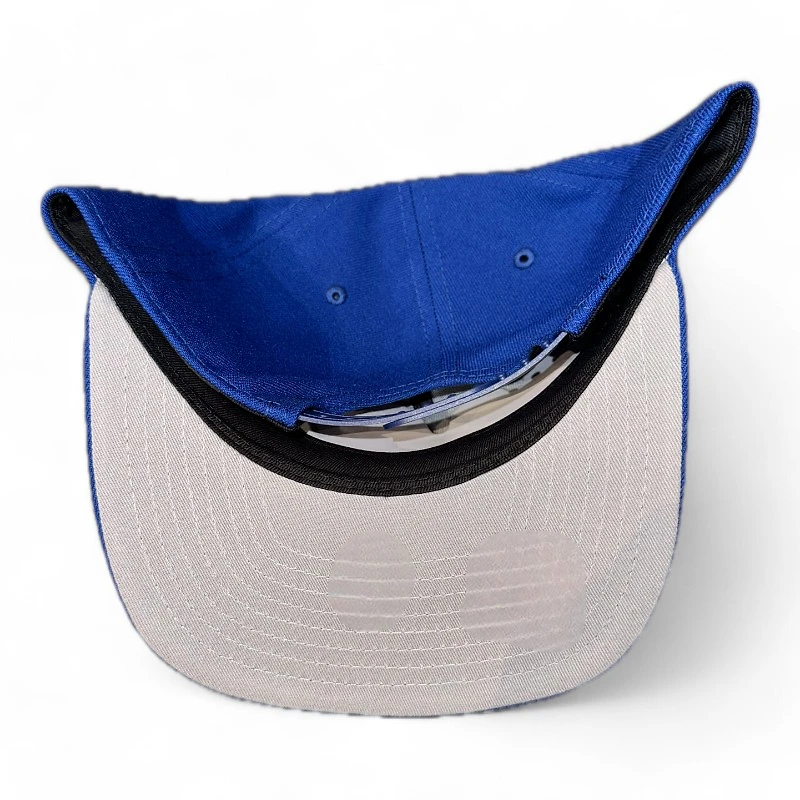 New York Mets Royal Blue and Orange Upside Down Gray UV New Era A-Frame Snapback Hat