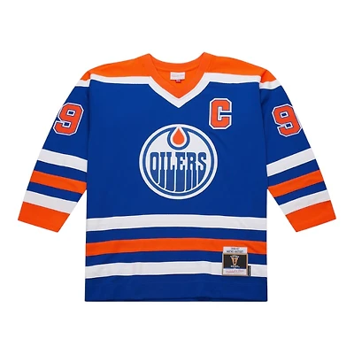 Edmonton Oilers Wayne Gretzky Royal Blue NHL Power Play Player Jersey