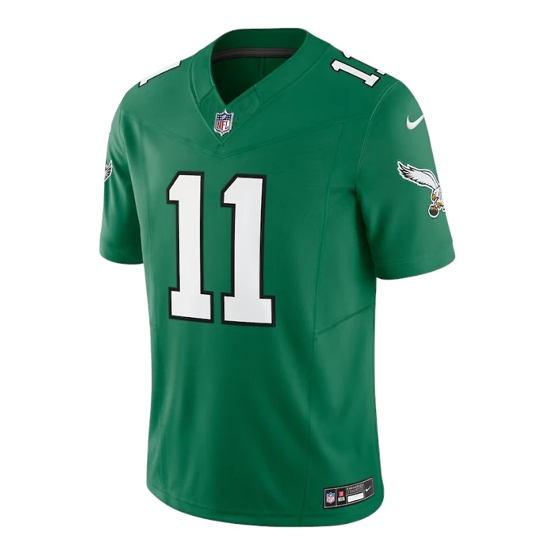 Philadelphia Eagles A.J. Brown Kelly Green Nike Vapor F.U.S.E Limited Jersey
