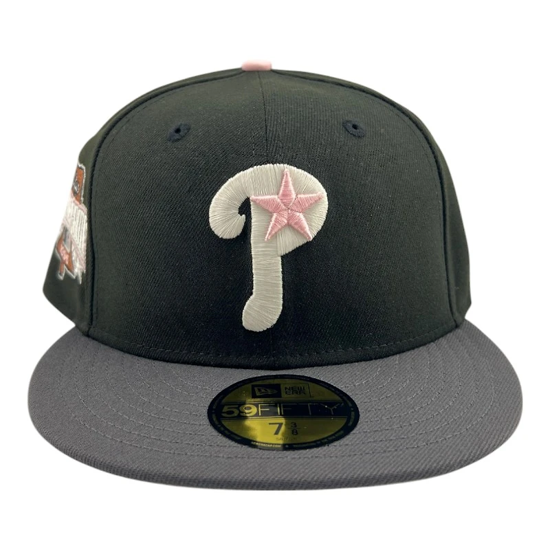 Philadelphia Phillies Black and Graphite 1996 ASG Patch Gray UV New Era 59FIFTY Fitted Hat