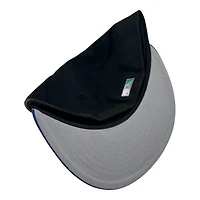 Atlanta Braves Black and Royal Blue 1999 WS Patch Gray UV New Era 59FIFTY Fitted Hat