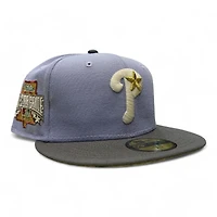 Philadelphia Phillies Lavender and Graphite 1996 ASG Patch Gray UV New Era 59FIFTY Fitted Hat