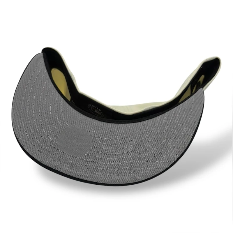 Seattle Mariners Chrome and Navy 24 Ken Griffey Jr Patch Gray UV New Era 59FIFTY Fitted Hat