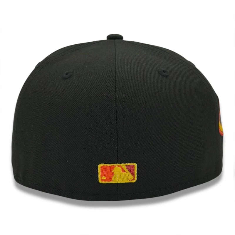 Tampa Bay Rays Black City Connect Patch Gray UV New Era 59FIFTY Fitted Hat