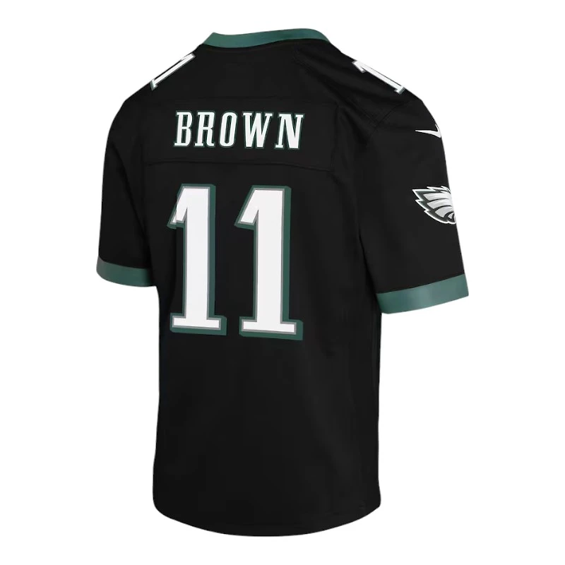 Youth Philadelphia Eagles A.J. Brown Black Nike Game Jersey