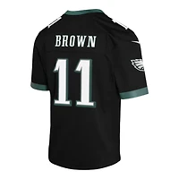 Youth Philadelphia Eagles A.J. Brown Black Nike Game Jersey