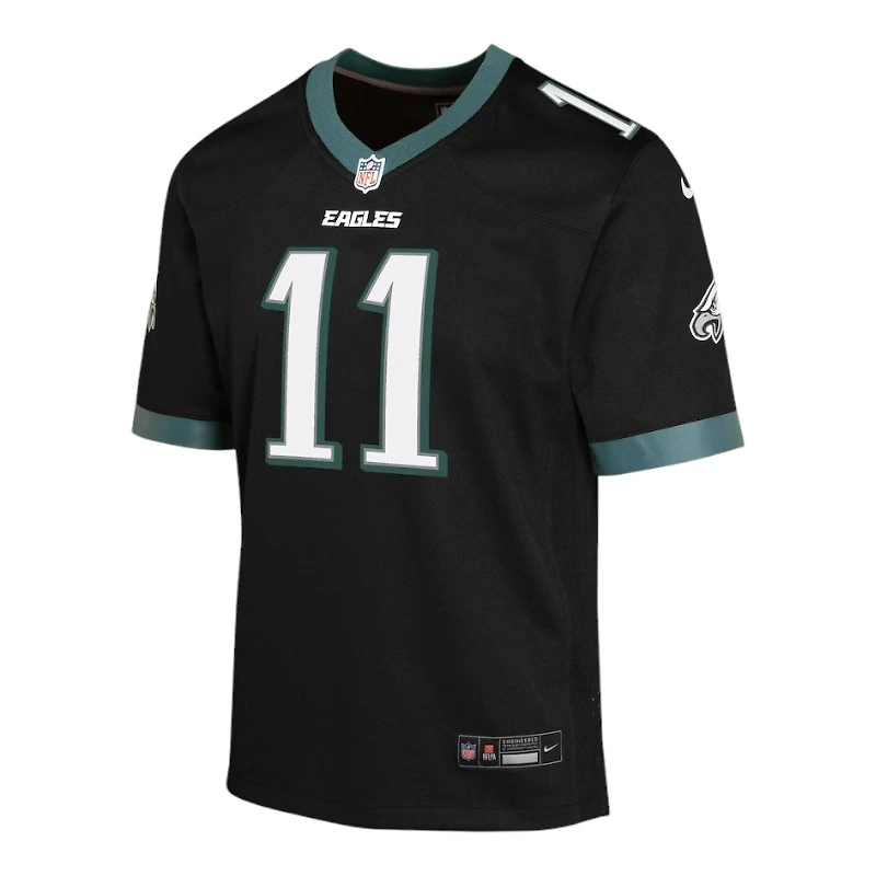 Youth Philadelphia Eagles A.J. Brown Black Nike Game Jersey