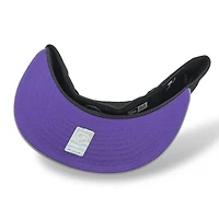 Los Angeles Kings Black and Gray 40th Anniversrary Patch Purple UV NHL New Era 59FIFTY Fitted Hat