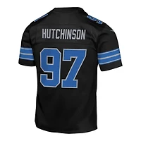 Youth Detroit Lions Aidan Hutchinson Alternate Black Nike Game Jersey