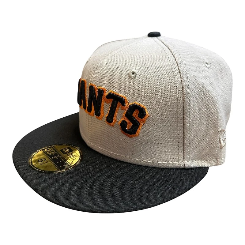 San Francisco Giants Stone and Black "Splash Pack" Orange UV New Era 59FIFTY Fitted Hat