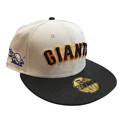 San Francisco Giants Stone and Black "Splash Pack" Orange UV New Era 59FIFTY Fitted Hat