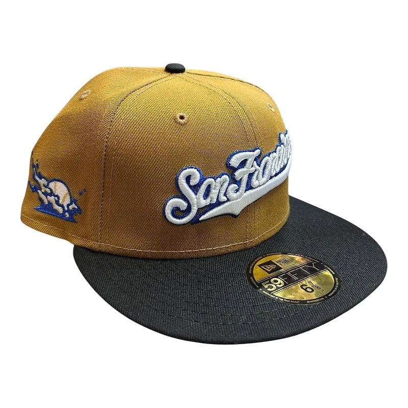 San Francisco Giants Old Gold "Splash Pack" Gray UV New Era 59FIFTY Fitted Hat