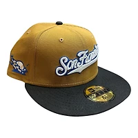 San Francisco Giants Old Gold "Splash Pack" Gray UV New Era 59FIFTY Fitted Hat