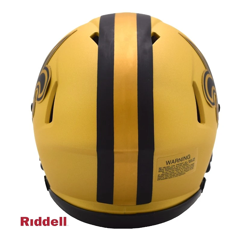 New Orleans Saints Riddell Rave Speed Mini Helmet