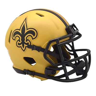 New Orleans Saints Riddell Rave Speed Mini Helmet