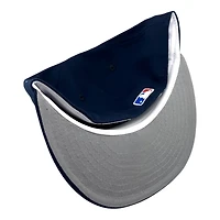 Los Angeles Dodgers Seashore Blue 2024 World Series Champions Patch Grey UV New Era 59FIFTY Fitted Hat