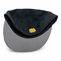 Pittsburgh Penguins Black Camo Cappy 2009 Stanley Cup Champs Patch Gray UV New Era 59FIFTY Fitted Hat