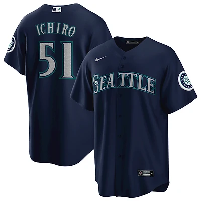 Seattle Mariners Ichiro Suzuki Navy Nike Limited Player Jersey