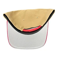 Mexico Khaki Brown and Red with Mexico Flag Patch New Era 9FIFTY A-Frame Snapback Hat