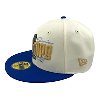 Los Angeles Dodgers Chrome and Royal "Parade" Gray UV New Era 59FIFTY Fitted Hat