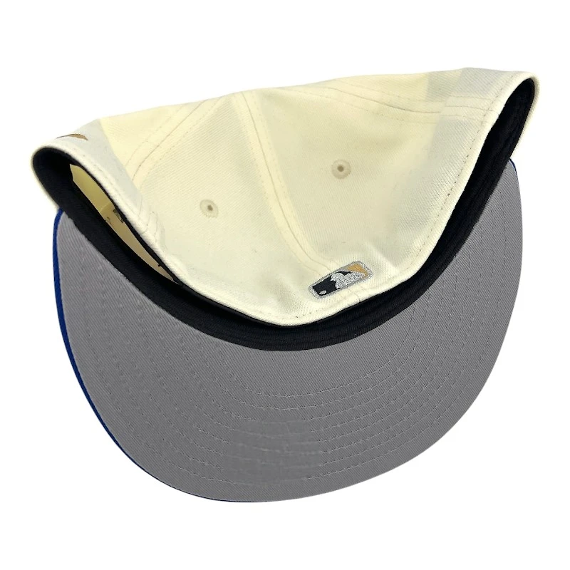 Los Angeles Dodgers Chrome and Royal "Parade" Gray UV New Era 59FIFTY Fitted Hat