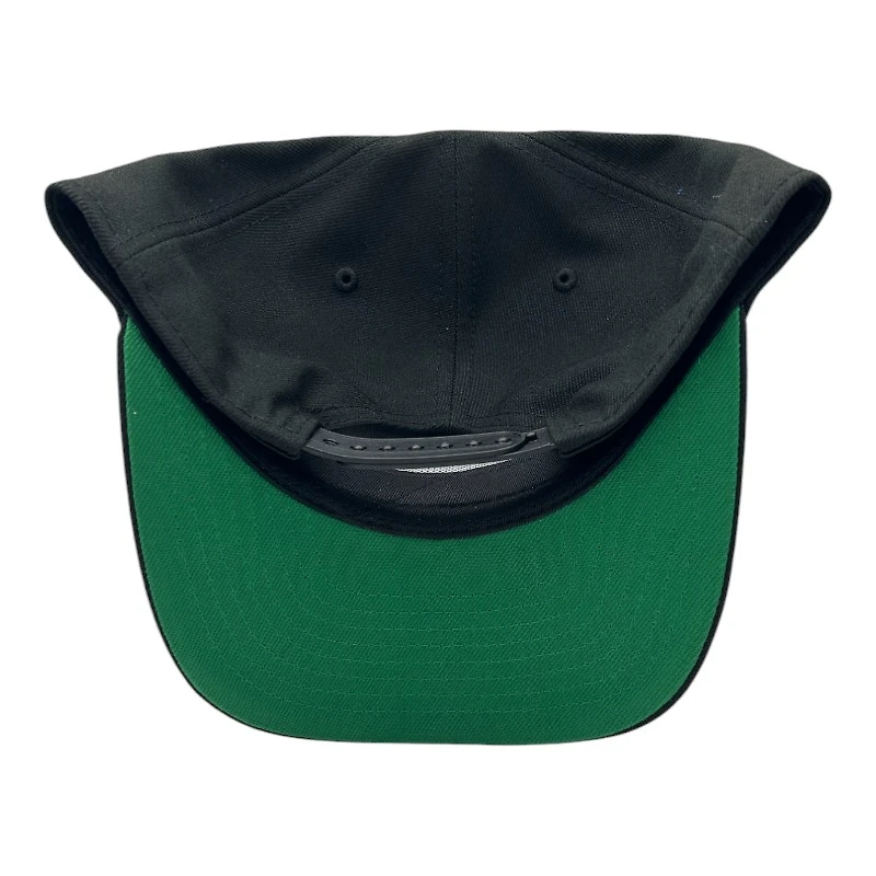 Seattle Black and White Upside Down City Name New Era 9FIFTY A-Frame Snapback Hat