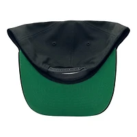 Seattle Black and White Upside Down City Name New Era 9FIFTY A-Frame Snapback Hat