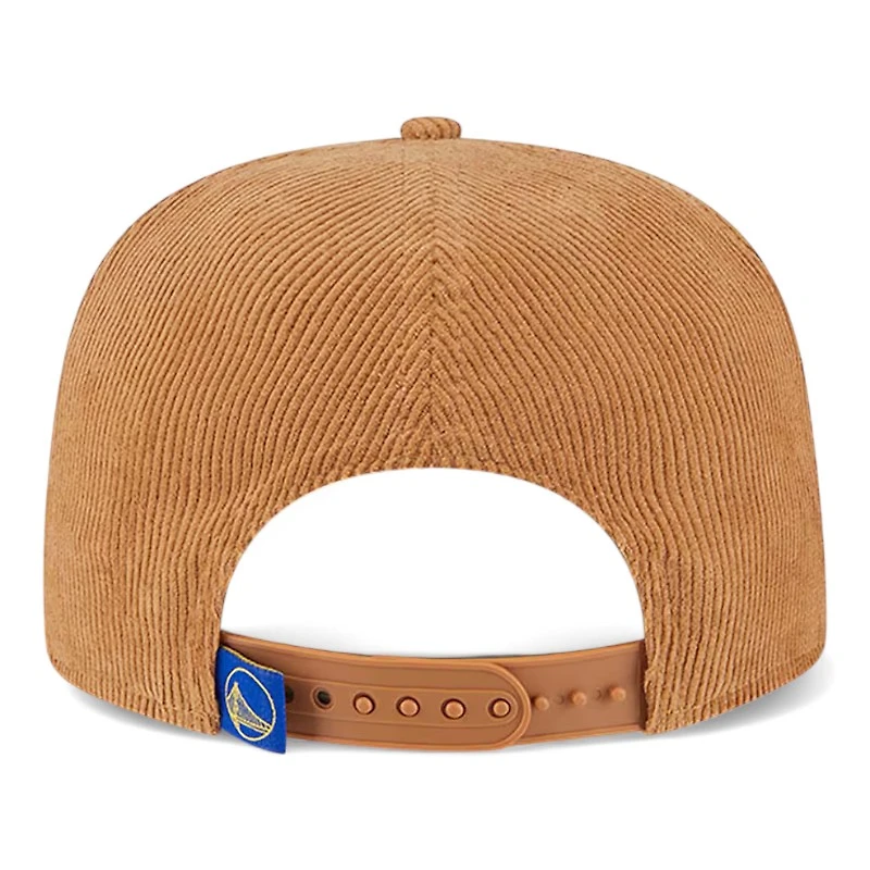 Golden State Warriors Victory Grove Corduroy Golfer Hat New Era Snapback Hat
