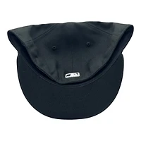 Seattle Mariners Black and White Compass Logo UV New Era 59FIFTY Fitted Hat