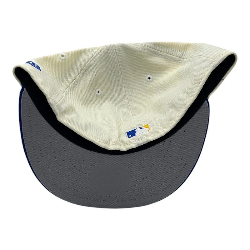 Seattle Mariners Chrome and Royal Blue 40th Anni Patch Gray UV New Era 59FIFTY Fitted Hat