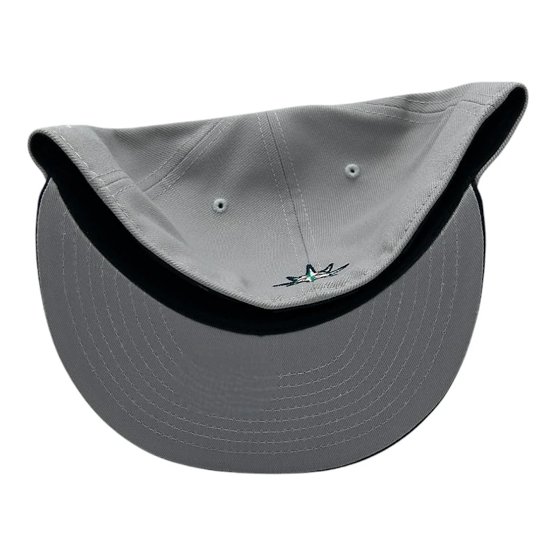 Seattle Mariners Gray and Navy 2007 ASG Patch UV New Era 59FIFTY Fitted Hat