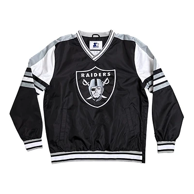 Las Vegas Raiders Black Starter Enforcer Pullover Jacket