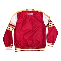 San Francisco 49ers Red Starter Enforcer Pullover Jacket