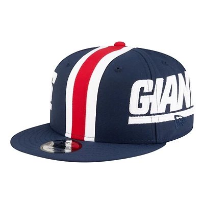 New York Giants Navy Historic NFL Helmet Pack New Era 9FIFTY Snapback Hat