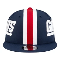 New York Giants Navy Historic NFL Helmet Pack New Era 9FIFTY Snapback Hat