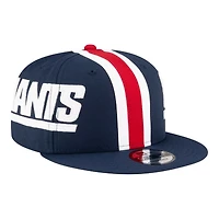 New York Giants Navy Historic NFL Helmet Pack New Era 9FIFTY Snapback Hat