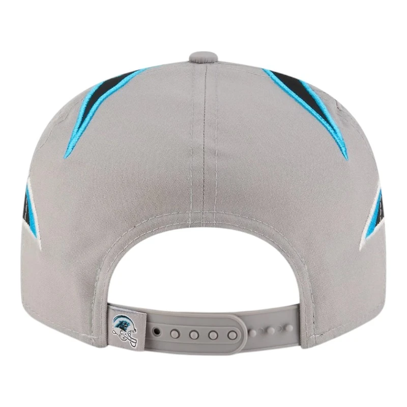 Carolina Panthers Gray NFL Helmet Pack New Era 9FIFTY Snapback Hat