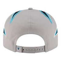 Carolina Panthers Gray NFL Helmet Pack New Era 9FIFTY Snapback Hat