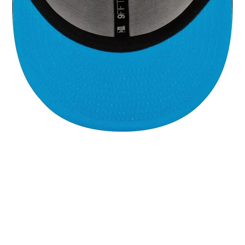 Carolina Panthers Gray NFL Helmet Pack New Era 9FIFTY Snapback Hat