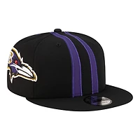 Baltimore Ravens Black NFL Helmet Pack New Era 9FIFTY Snapback Hat