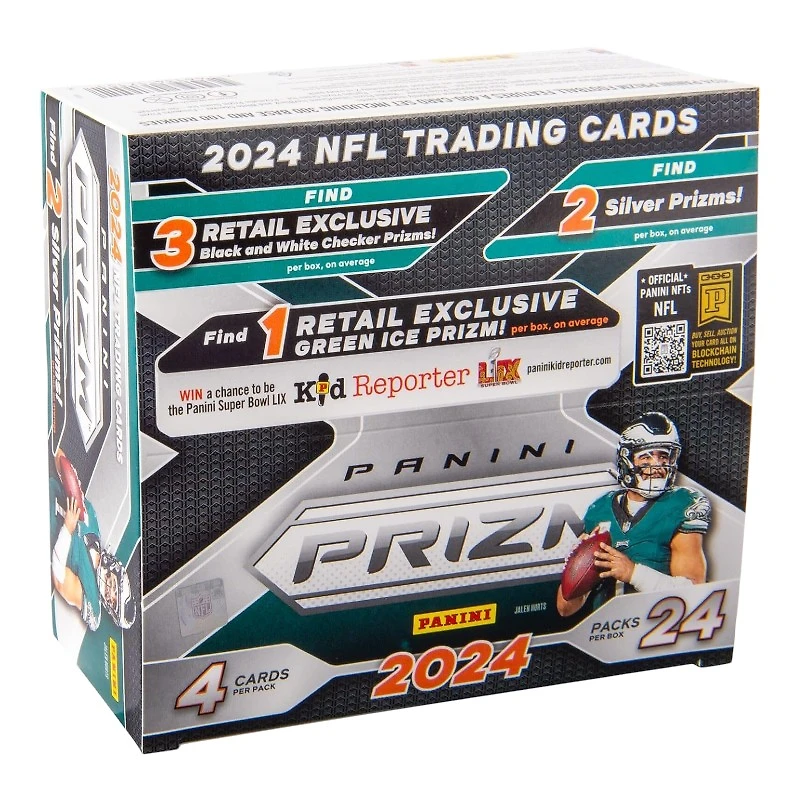 2024 Panini Prizm Football NFL Trading Cards 24 Count Retail Box