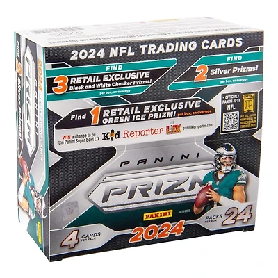 2024 Panini Prizm Football NFL Trading Cards 24 Count Retail Box