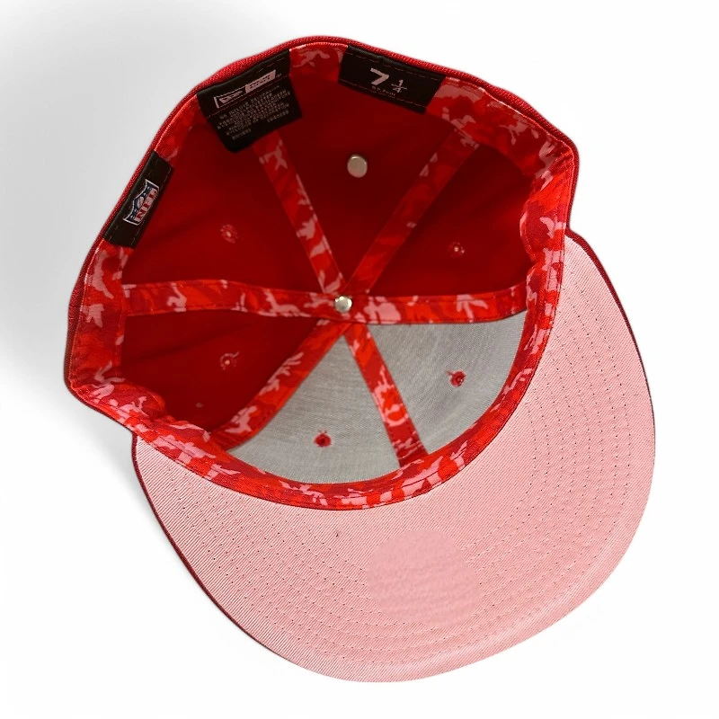 San Francisco 49ers Red on Pink UV New Era 59FIFTY Fitted Hat